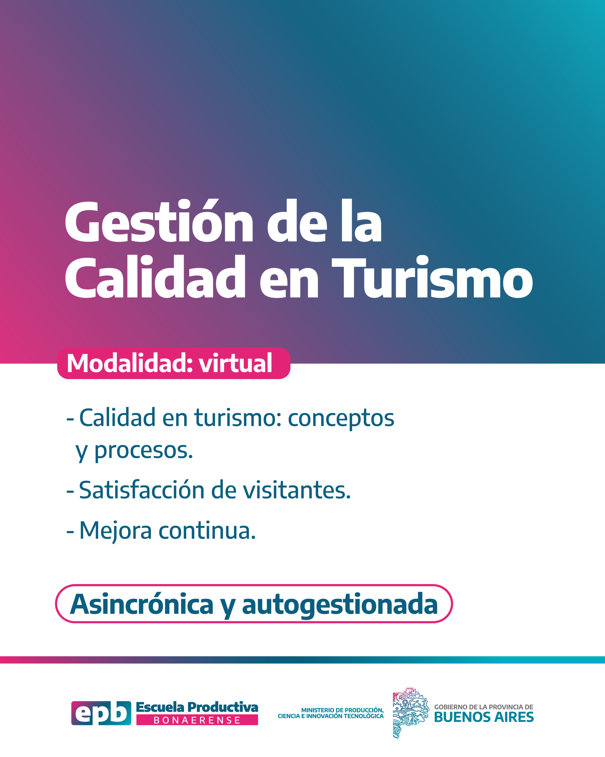 Gestión de la Calidad en Turismo