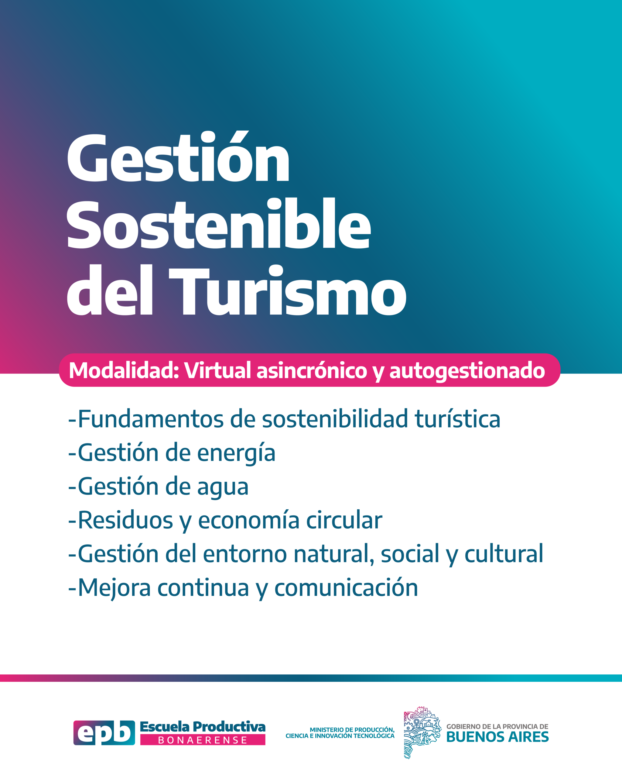 Gestion sostenible del turismo
